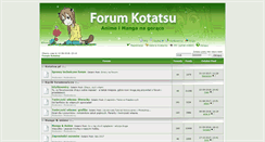 Desktop Screenshot of forum.kotatsu.pl