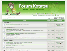 Tablet Screenshot of forum.kotatsu.pl